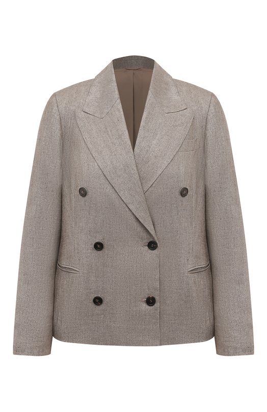Где купить Льняной жакет Brunello Cucinelli Brunello Cucinelli