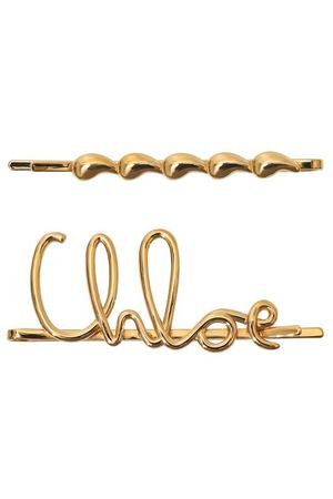 Комплект из двух заколок для волос Chloé