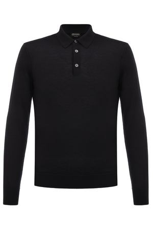 Поло из кашемира и шелка Zegna