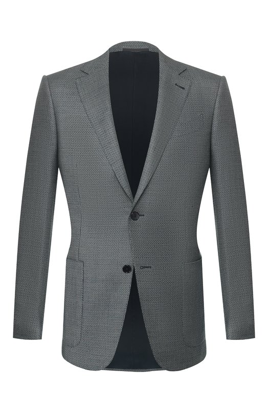 Где купить Пиджак из смеси шелка и шерсти Zegna Zegna
