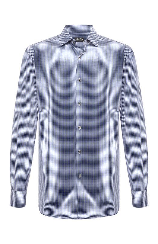 Где купить Хлопковая рубашка Zegna Zegna 