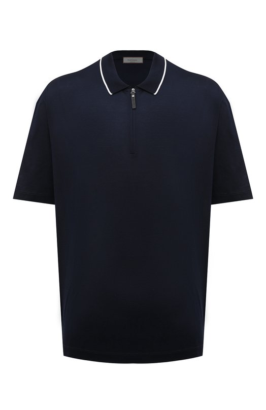 Где купить Хлопковое поло Canali Canali