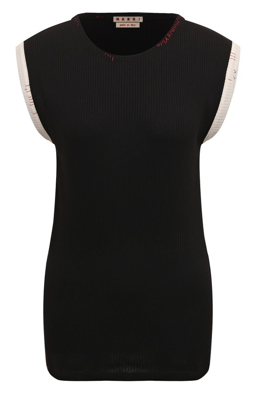 Где купить Хлопковый топ Marni Marni