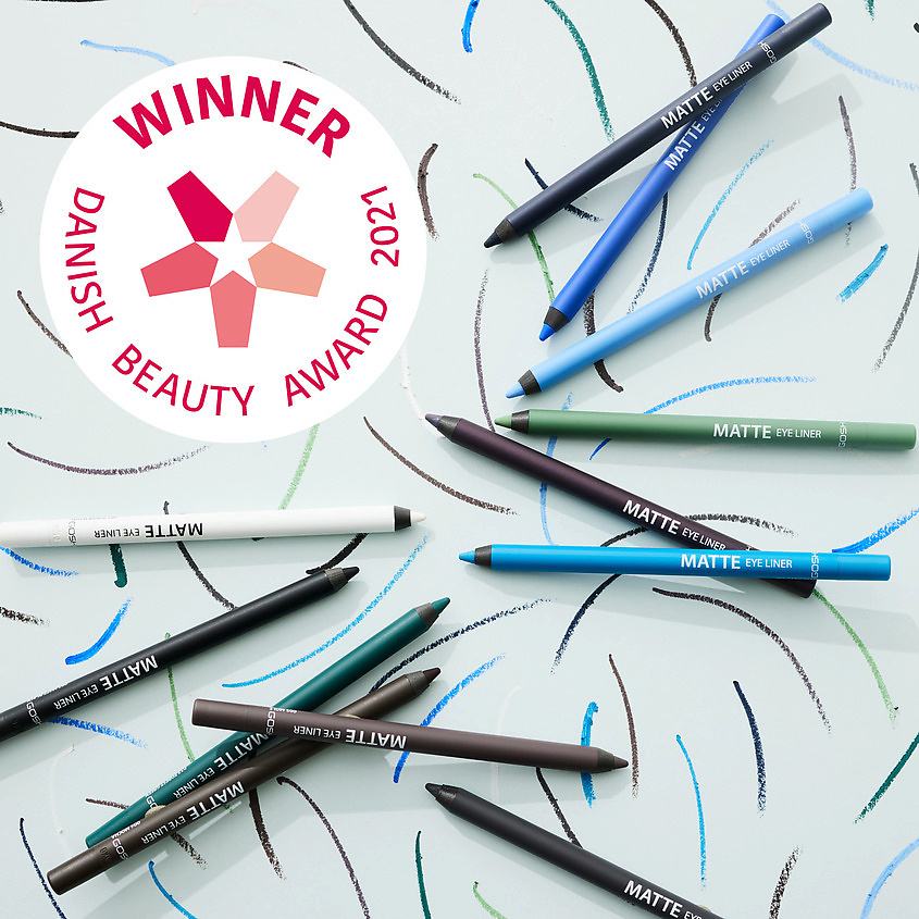 Где купить GOSH Карандаш для глаз матовый Matte Eye Liner Gosh