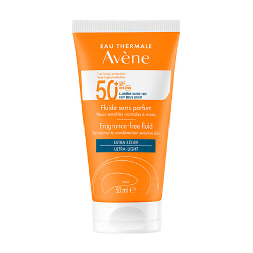 Где купить AVENE Солнцезащитный флюид SPF 50+ без отдушек Very High Protection Fragrance-free Fluid Avene