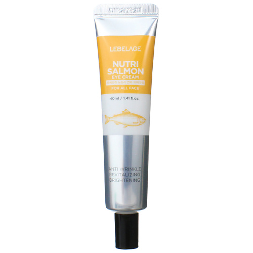 Где купить LEBELAGE Крем для глаз (век) с маслом Лососевых рыб Питательный Eye Cream Nutri Salmon 40.0 Lebelage
