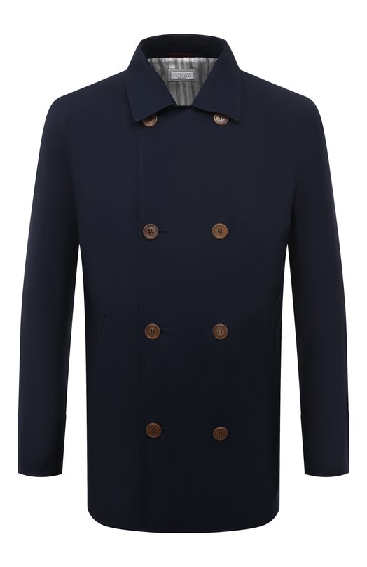 Где купить Хлопковый плащ Brunello Cucinelli Brunello Cucinelli