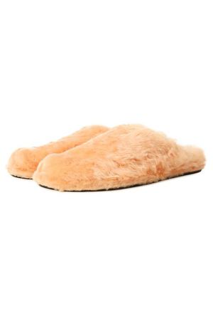 Сабо из овчины Jil Sander