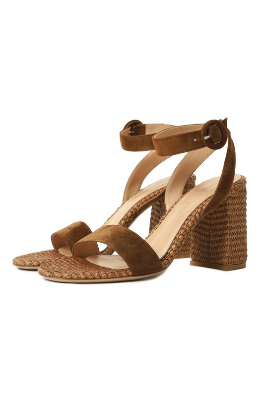 Где купить Замшевые босоножки Gianvito Rossi Gianvito Rossi
