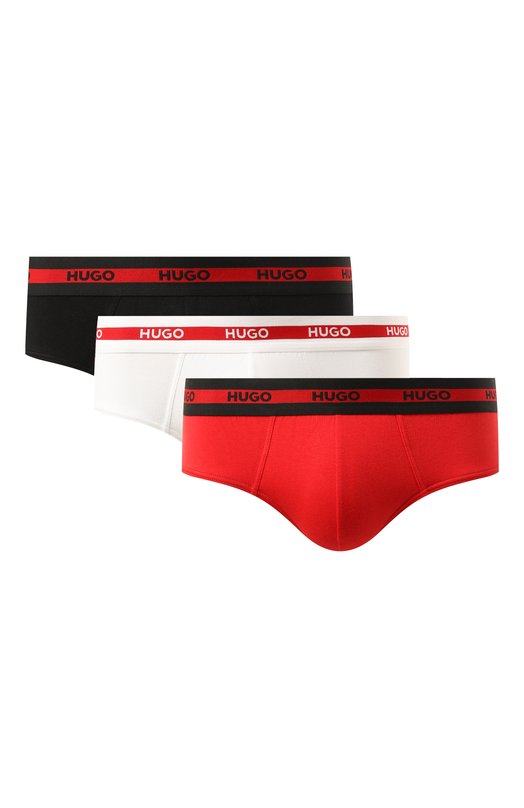 Где купить Комплект из трех брифов HUGO Hugo Hugo Boss