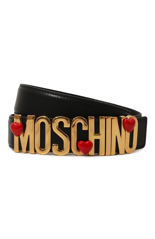 Где купить Кожаный ремень Moschino Moschino