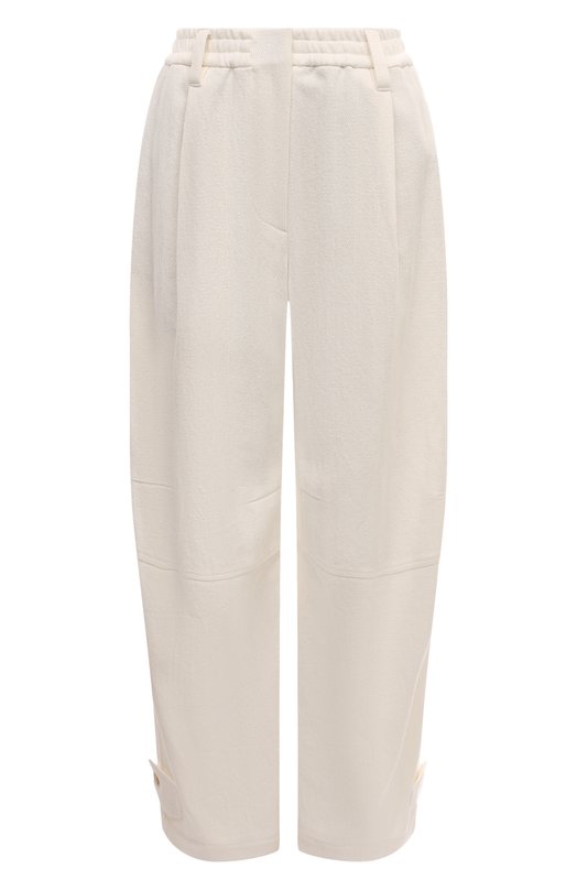 Где купить Брюки из хлопка и льна Brunello Cucinelli Brunello Cucinelli