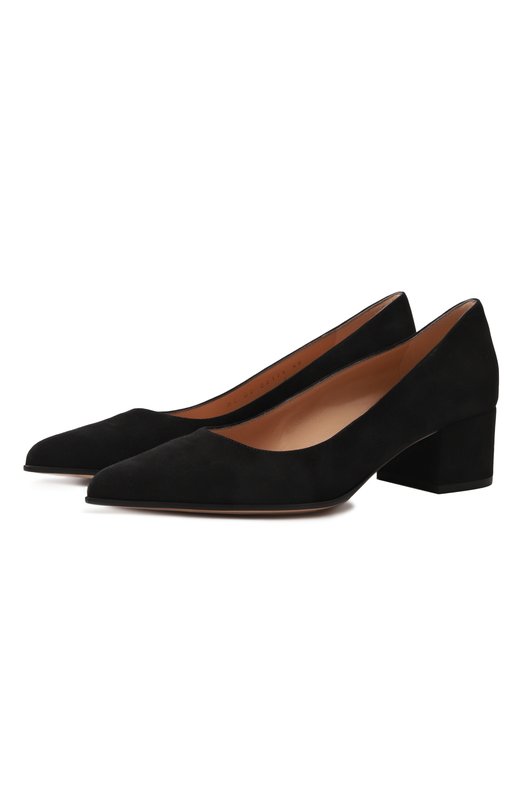 Где купить Замшевые туфли Piper 45 Gianvito Rossi Gianvito Rossi