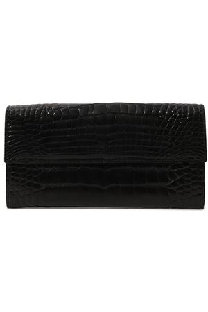 Кошелек из кожи крокодила Giorgio Armani