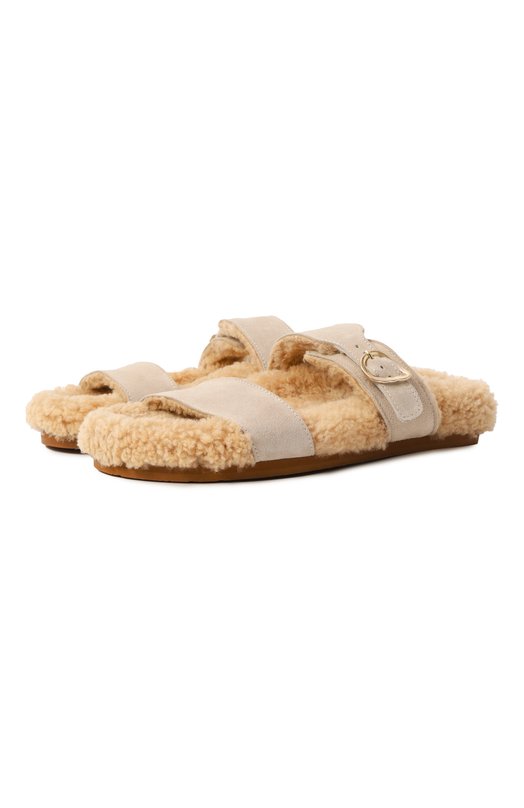 Где купить Замшевые шлепанцы Latria Ancient Greek Sandals Ancient Greek Sandals