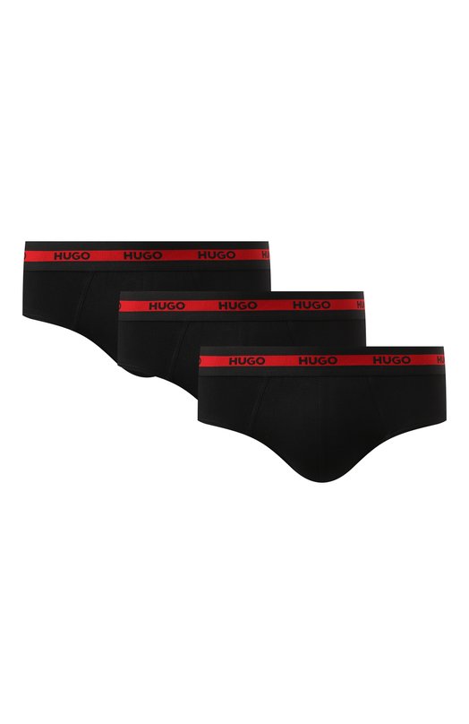 Где купить Комплект из трех брифов HUGO Hugo Hugo Boss