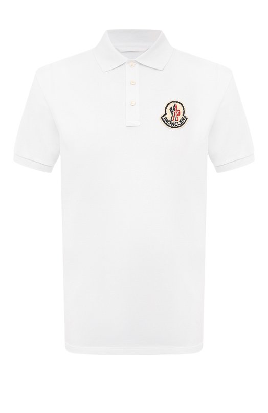 Где купить Хлопковое поло Moncler Moncler