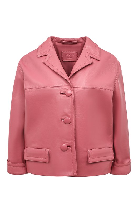 Где купить Кожаная куртка Prada Prada