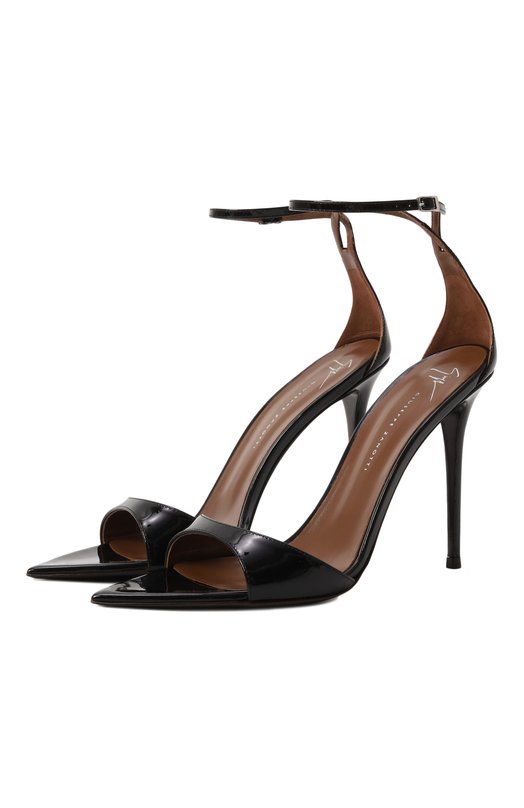 Где купить Кожаные босоножки Intriigo Strap 105 Giuseppe Zanotti Design Giuseppe Zanotti Design