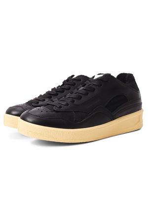 Кожаные кеды Jil Sander
