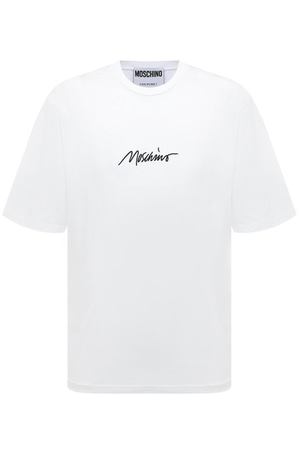 Хлопковая футболка Moschino