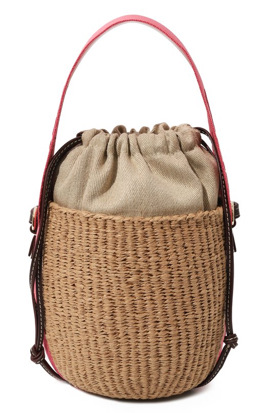 Где купить Сумка Chloé x Mifuko Woody small Chloé Chloe