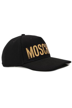 Хлопковая бейсболка Moschino