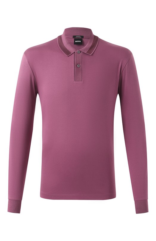Где купить Хлопковое поло BOSS Boss Hugo Boss