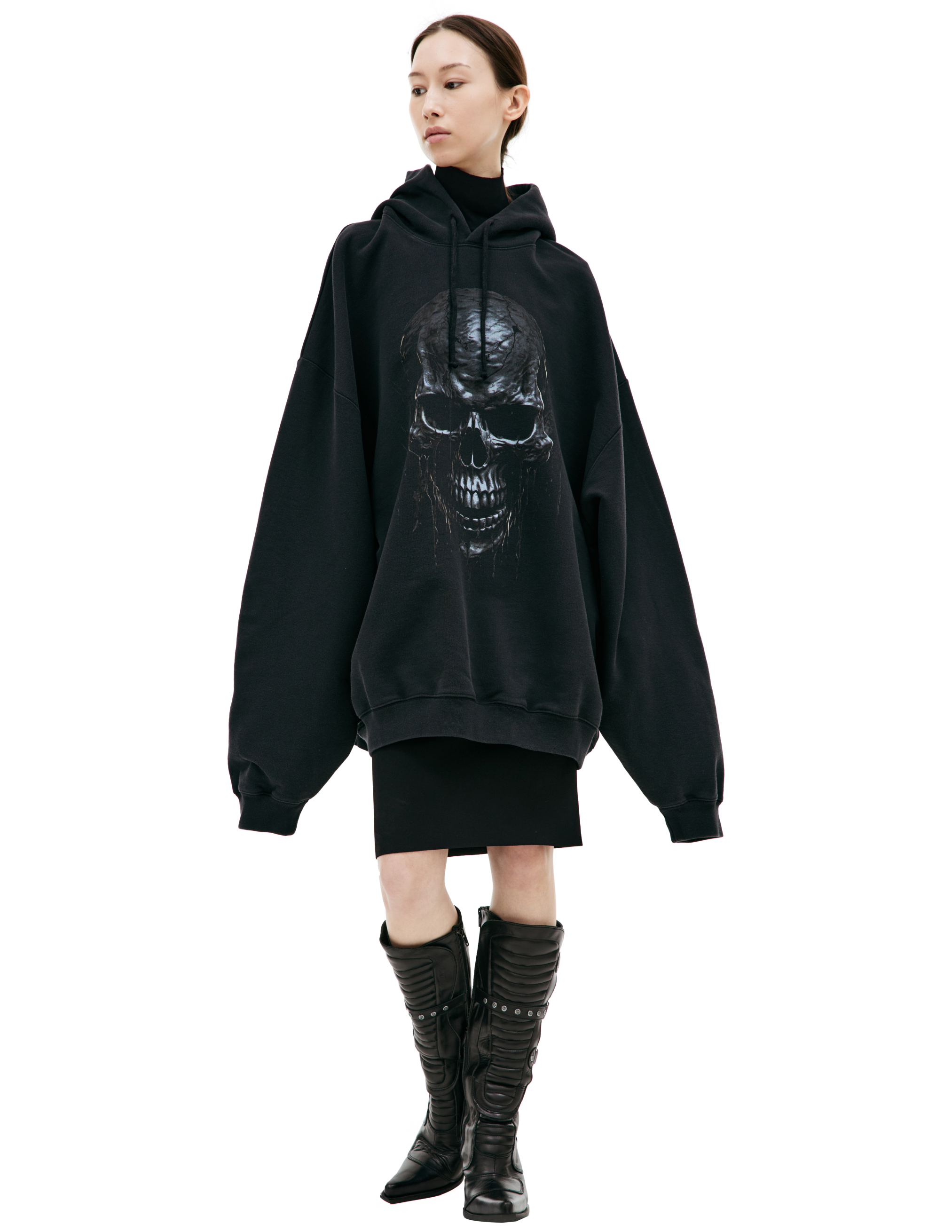 Где купить Худи с графичным принтом Vetements 