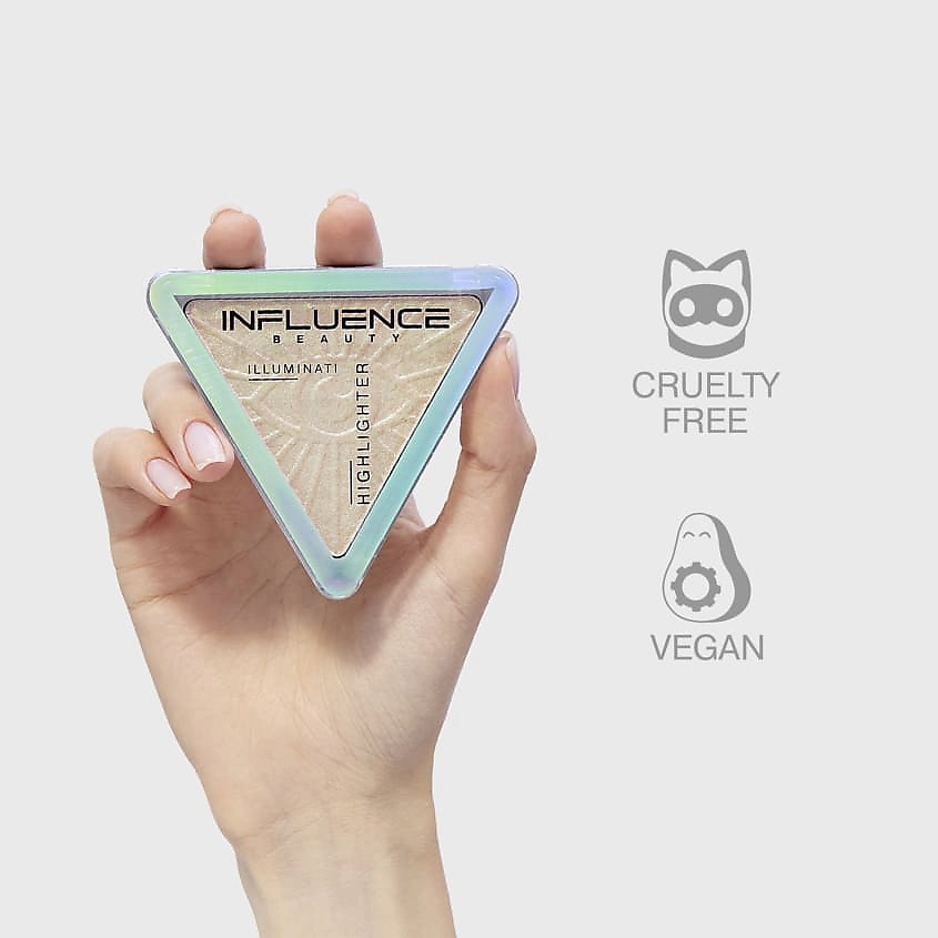 Где купить INFLUENCE BEAUTY Хайлайтер с микроскопическими частицами бриллиантов Illuminati Highlighter Influence Beauty 