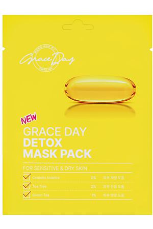GRACE DAY Маска для лица с экстрактом центеллы азиатской и маслом чайного дерева (детокс) 27.0