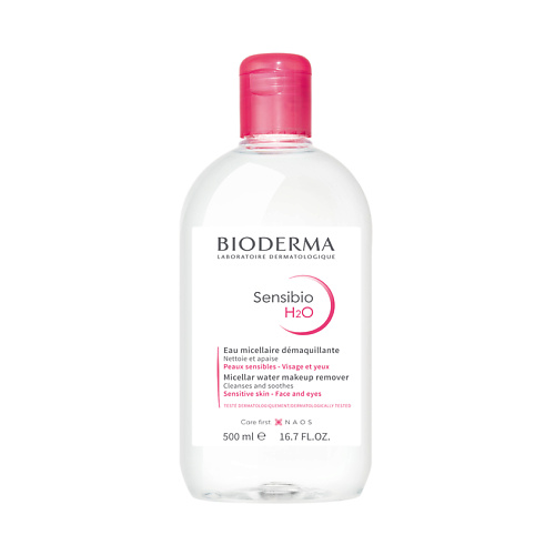 Где купить BIODERMA Мицеллярная вода для очищения нормальной и чувствительной кожи лица Sensibio H2O 500.0 Bioderma
