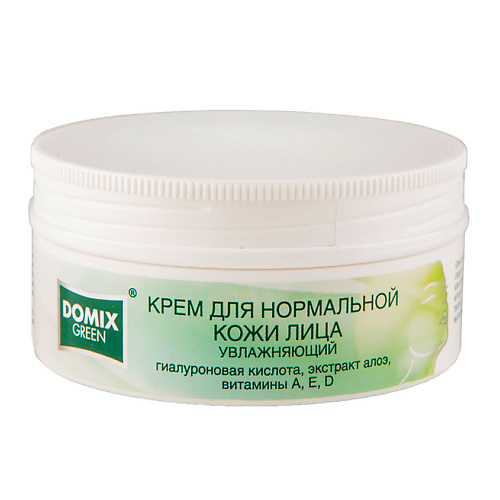 Где купить DOMIX GREEN Увлажняющий крем для нормальной кожи лица с гиалуроновой кислотой, витаминами A, E 75.0 Domix Green