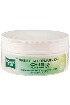 DOMIX GREEN Увлажняющий крем для нормальной кожи лица с гиалуроновой кислотой, витаминами A, E 75.0