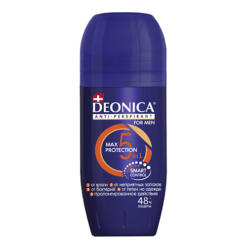 Где купить Deonica DEONICA Антиперспирант 5Protection FOR MEN (ролик) 50 Deonica 