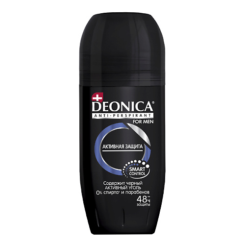 Где купить Deonica DEONICA Дезодорант антиперспирант мужской Активная защита 48 ч без спирта и следов на одежде 50.0 Deonica