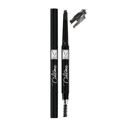 Где купить YLLOZURE Автоматический карандаш HIGH DEFINITION automatic eyebrow liner Cinema Yllozure