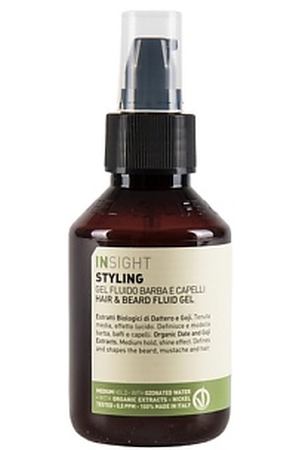 INSIGHT PROFESSIONAL Гель-флюид для волос и бороды HAIR AND BEARD FLUID GEL