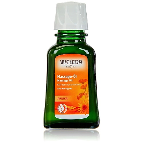 Где купить WELEDA Массажное масло с арникой, для всех типов кожи Arnica 50.0 Weleda