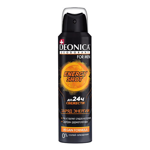 Где купить Deonica DEONICA Дезодорант ENERGУ SHOT FOR MEN (Vegan Formula) (спрей) 150.0 Deonica