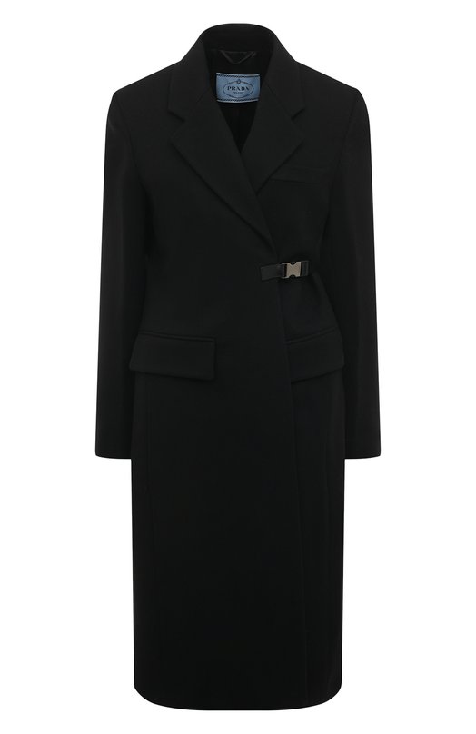 Где купить Шерстяное пальто Prada Prada