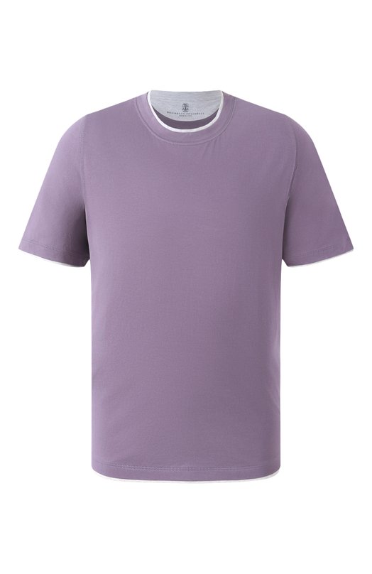 Где купить Хлопковая футболка Brunello Cucinelli Brunello Cucinelli