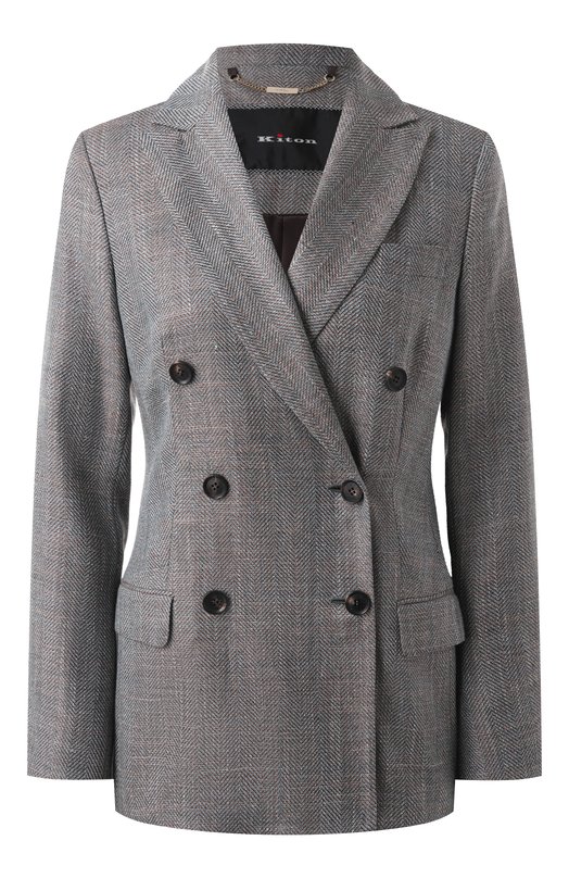 Где купить Жакет из кашемира и шерсти Kiton Kiton