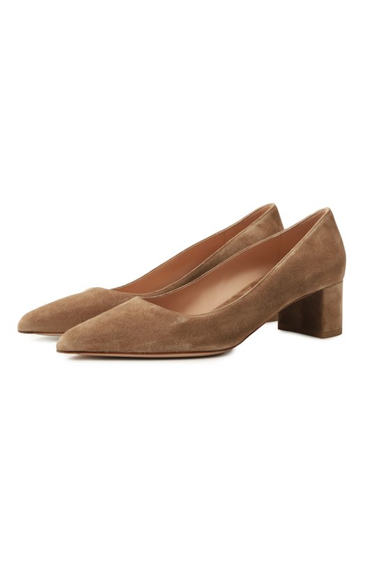 Где купить Замшевые туфли Piper 45 Gianvito Rossi Gianvito Rossi