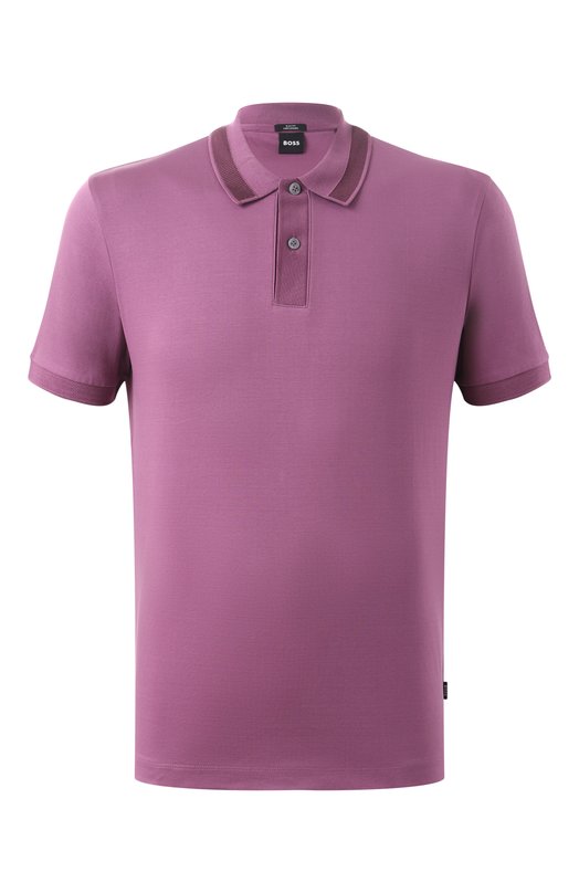 Где купить Хлопковое поло BOSS Boss Hugo Boss