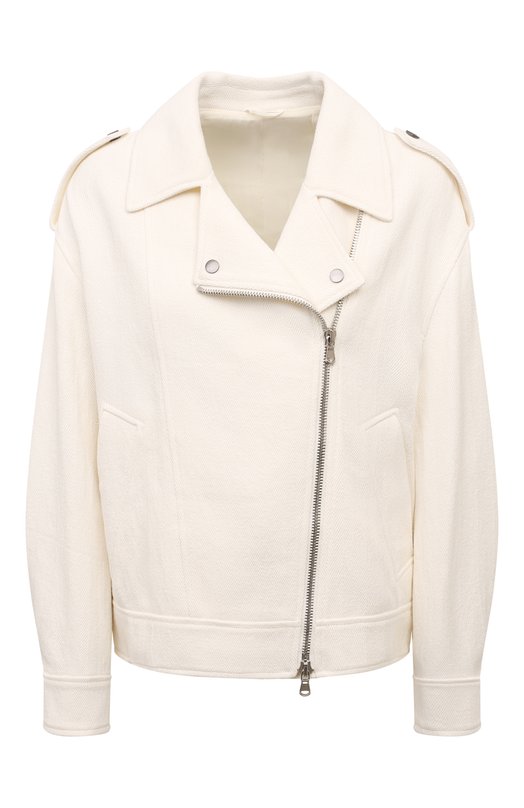 Где купить Куртка из хлопка и льна Brunello Cucinelli Brunello Cucinelli