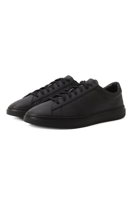 Где купить Кожаные кеды Kieran BOSS Boss Hugo Boss