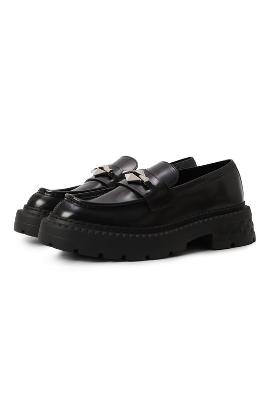 Где купить Кожаные лоферы Marlow Diamond Jimmy Choo Jimmy Choo