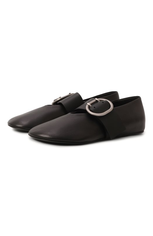 Где купить Кожаные балетки Jil Sander Jil Sander