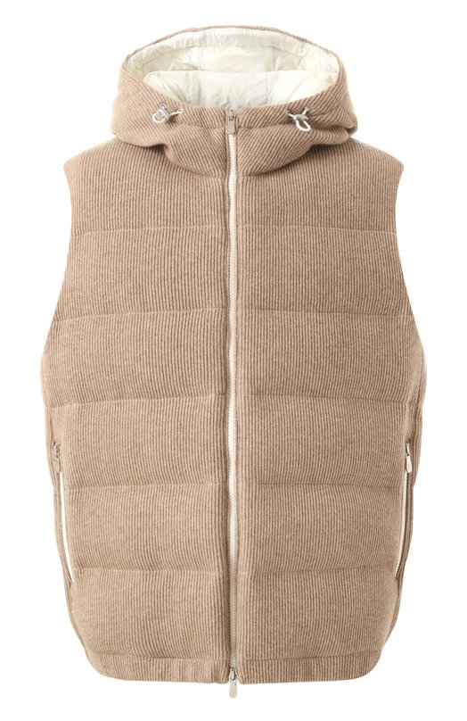 Где купить Пуховый жилет из кашемира Brunello Cucinelli Brunello Cucinelli
